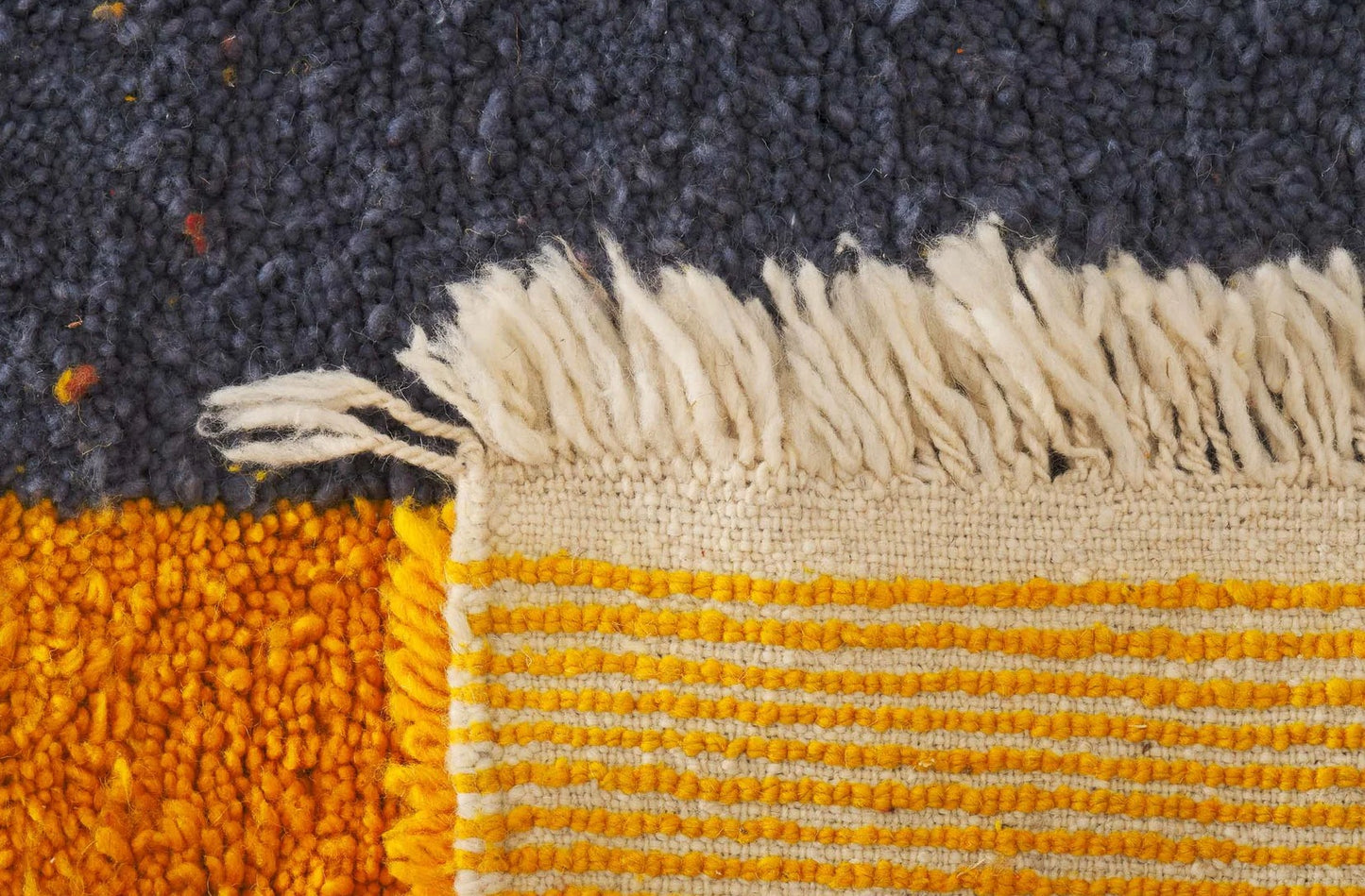 Handmade Wool Color-Block Rug in Red, Blue, and Yellow – Modern Geometric Area Rug, Bold Contemporary Decor, Statement Accent
Description:
Make a bold statement with this handmade wool rug, featuring a striking color-block design in rich shades of red, blue, and yellow. Perfect for adding a pop of color to modern and contemporary spaces, this rug is ideal for living rooms, bedrooms, or creative areas. Crafted from high-quality wool, it combines durability with a plush feel, providing warmth and a unique vis