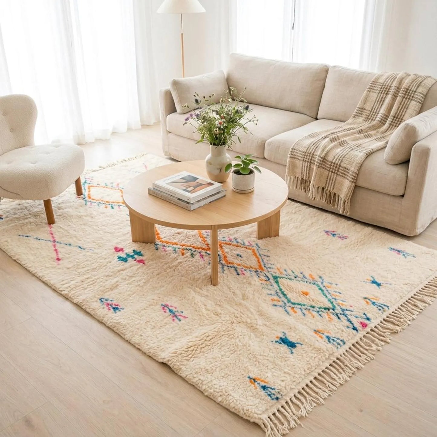 Teghmi- Moroccan rug